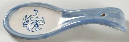 Gaggle of Geese Spoon Rest/Holder (Holds 1 Spoon)