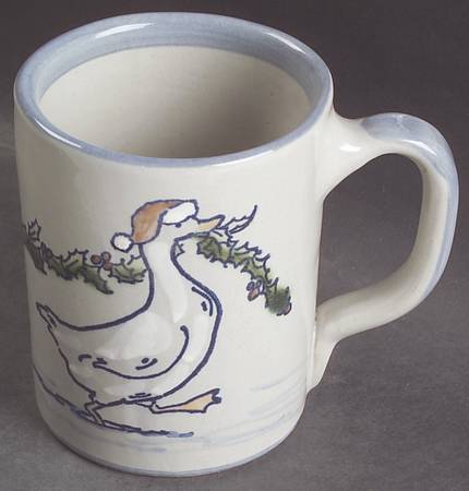 Gaggle of Geese Christmas Mug