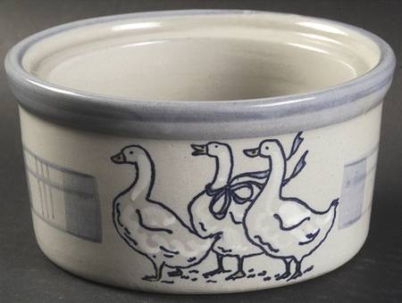 Gaggle of Geese Butter Tub No Lid