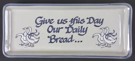Gaggle of Geese Bread Tray