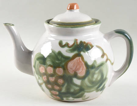 Pear Teapot & Lid