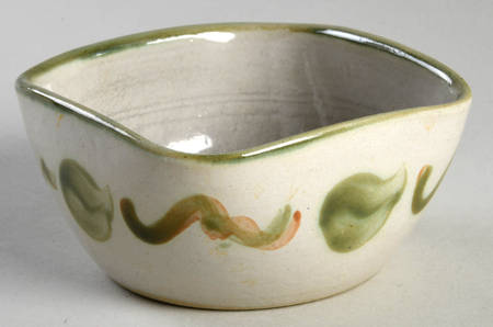 Pear Square Fruit/Dessert (Sauce) Bowl
