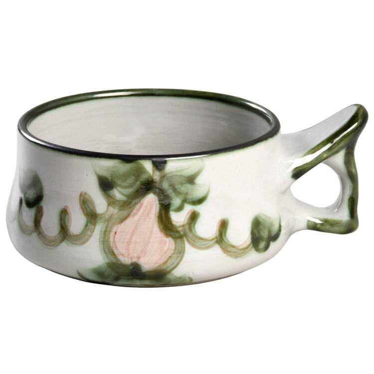 Pear Individual Handled Grazer Bowl
