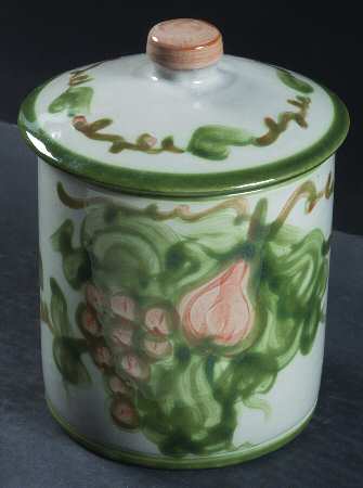 Pear Medium Canister & Lid