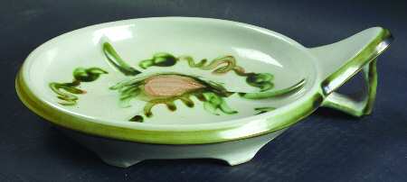 Pear Handled Microwave Dinner Plate