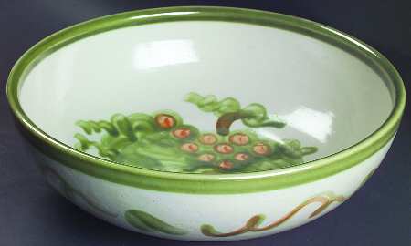 Pear 12" Large Salad Serving Bowl