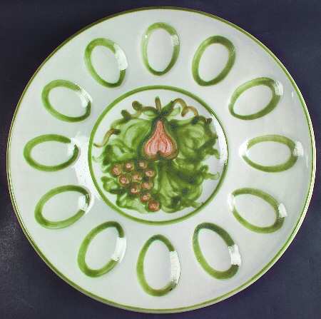 Pear Deviled Egg Plate