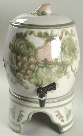 Pear 3-Piece Samovar with Stand Set