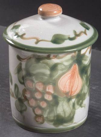 Pear Small Canister & Lid