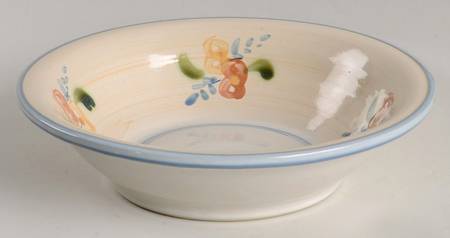 Primrose Rim Soup Bowl