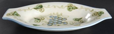 Vintage (Blue Band) 18" Boat Platter