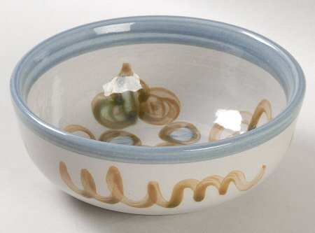 Vintage (Blue Band) Fruit/Dessert (Sauce) Bowl