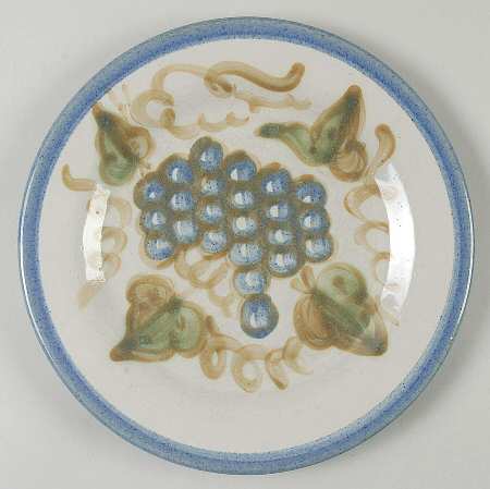 Vintage (Blue Band) Luncheon Plate