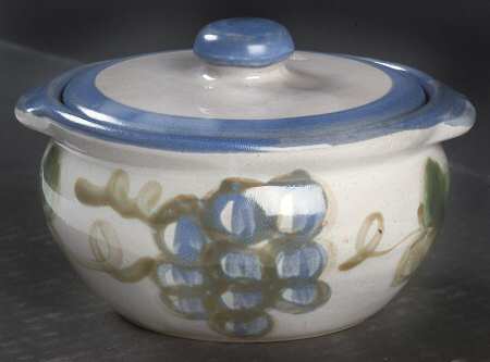 Vintage (Blue Band) Individual Casserole & Lid