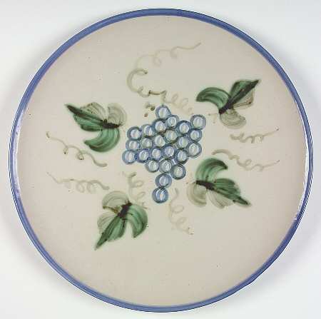 Vintage (Blue Band) 16" Chop Plate (Round Platter)