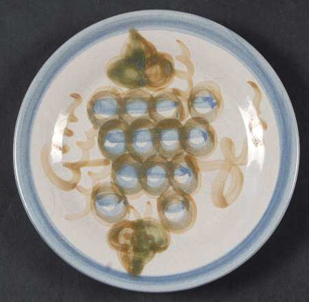 Vintage (Blue Band) Bread & Butter Plate