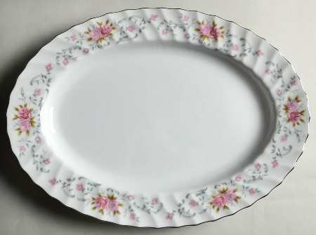 Anne 12" Oval Serving Platter