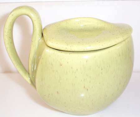 California Life Chartreuse Sugar Bowl & Lid