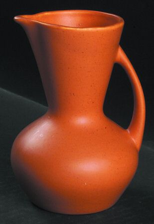 California Cerama Stone Pumpkin Creamer
