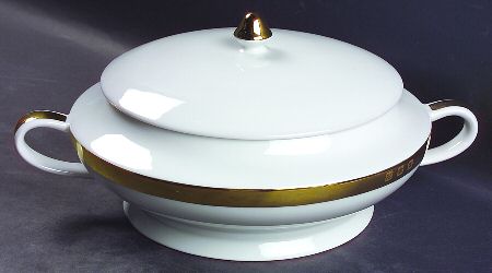 Academy Gold 2 Qt Round Covered Casserole