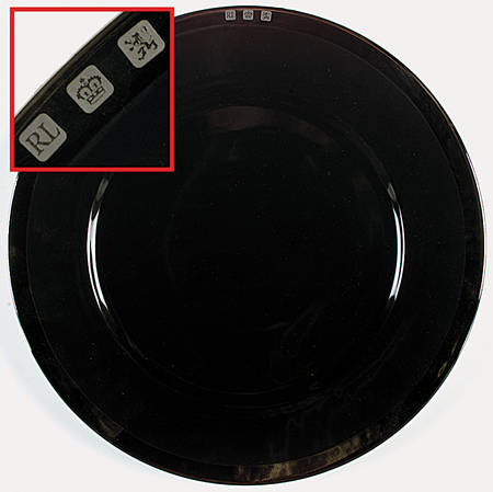 Academy Platinum Service Plate (Charger)