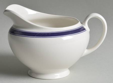 Cafe Stripe  Blue (Wedgwood) Creamer