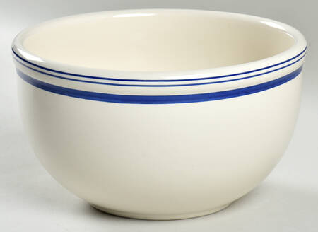 Cafe Stripe  Blue (Wedgwood) 7" Mixing Bowl