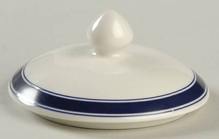 Cafe Stripe  Blue (Wedgwood) Lid for Sugar Bowl
