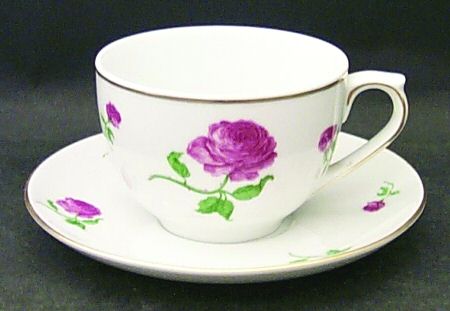 Daphne Flat Cup & Saucer Set