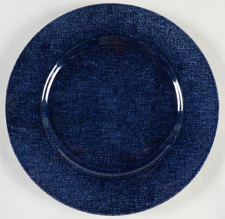 Denim Dark Service Plate (Charger)