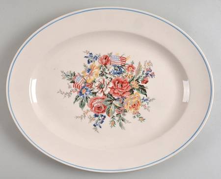 Dylan's Grove 17" Oval Serving Platter