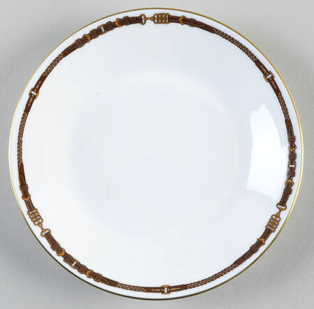 Equestrian Saucer for Cream Soup Bowl