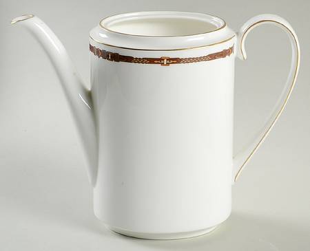 Equestrian Coffee Pot No Lid
