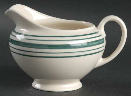 Farmstead Ticking Green Creamer