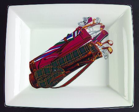 Golf Rectangular Tray