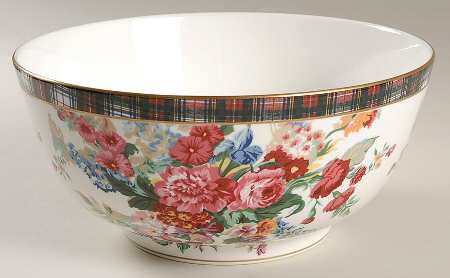 Hampton Floral 9" Salad Serving Bowl