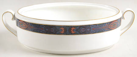 King Charles Paisley Oval Vegetable No Lid