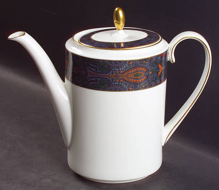 King Charles Paisley Coffee Pot & Lid