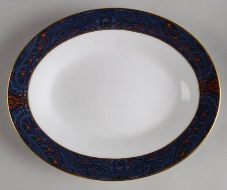 King Charles Paisley Relish/Gravy Underplate