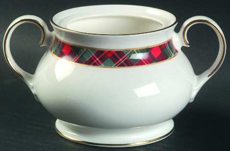 Mclean Tartan Sugar Bowl No Lid