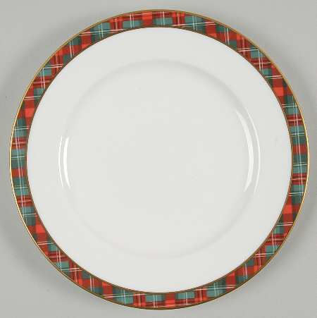 Mclean Tartan Salad Plate