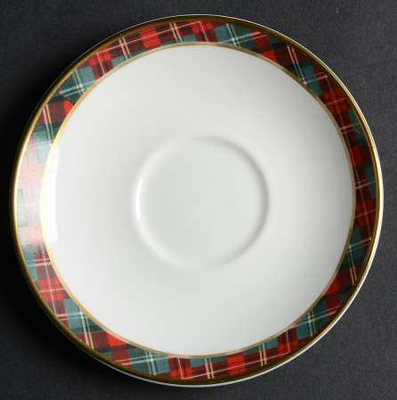 Mclean Tartan Saucer for Footed Cup