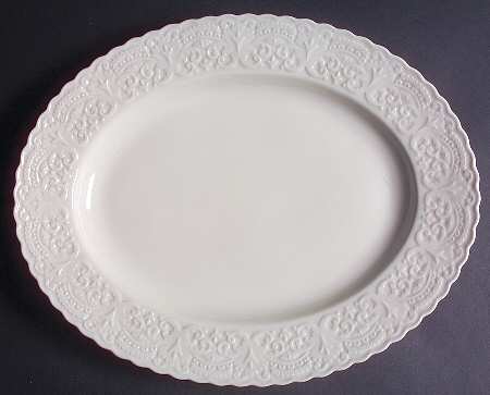 Megan 14" Oval Serving Platter