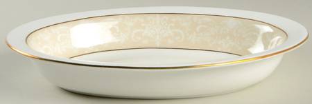 Meredith 10" Oval Vegetable Bowl