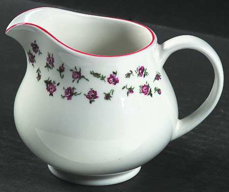 Old Mill Floral Creamer