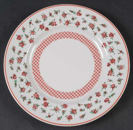 Old Mill Floral Salad Plate
