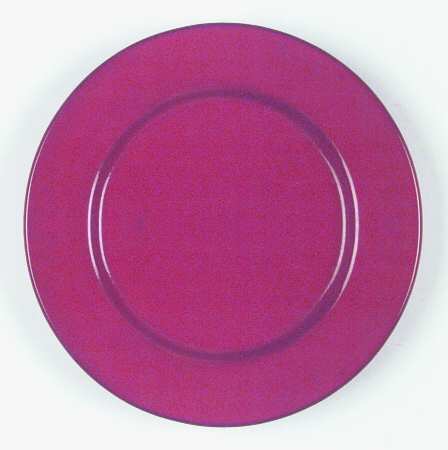 Red Luncheon Plate