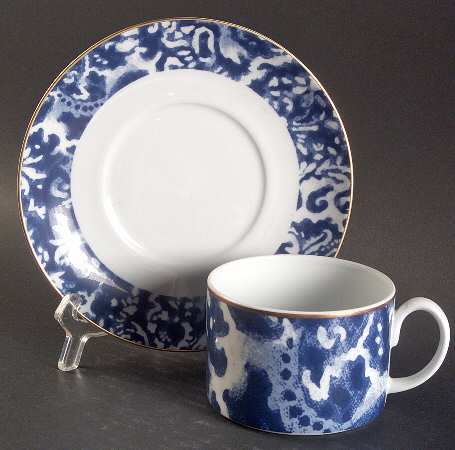 Round Hill Flat Cup & Saucer Set by Ralph Lauren China