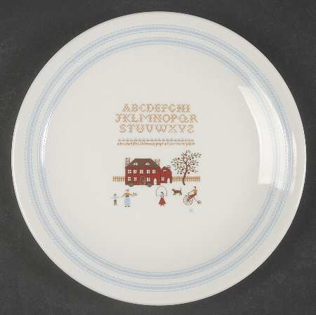 Sampler Bread & Butter Plate