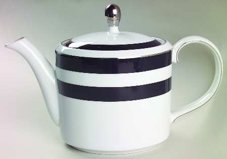 Spectator Black Teapot & Lid